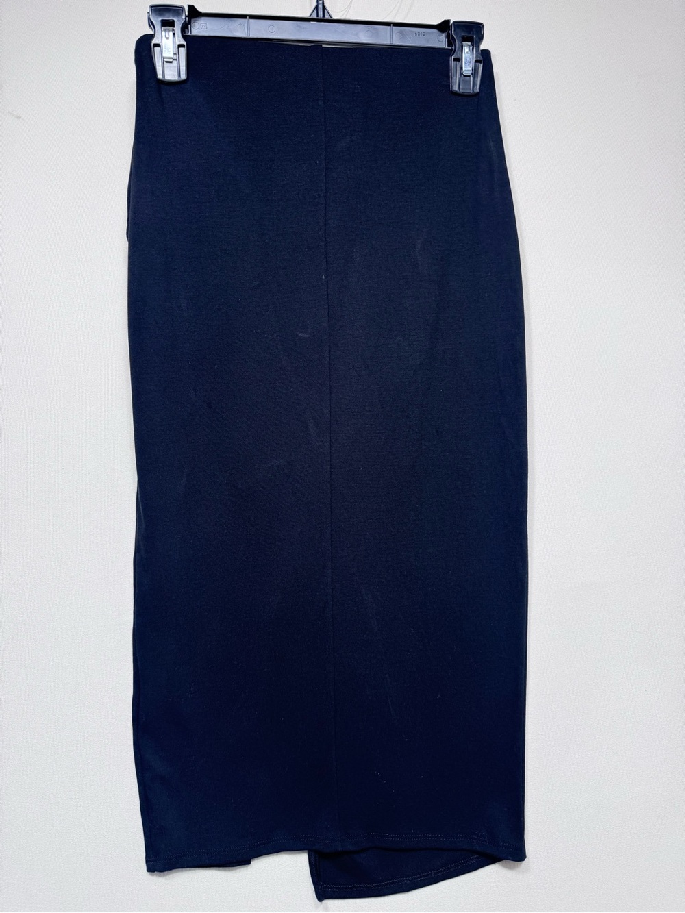 LBLC the label Ferris Draped Midi Skirt in a black nwt size small - Picture 10 of 11